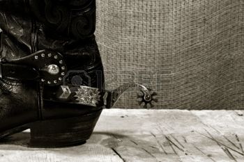 coffee boots black and white