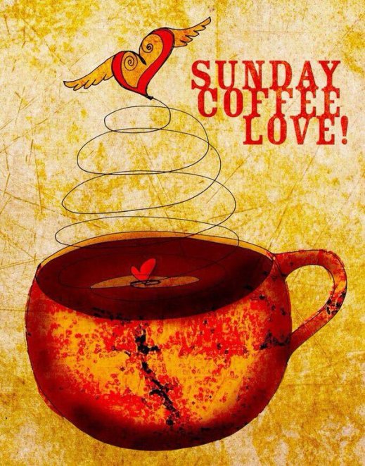 sunday coffee love